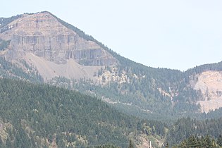 Southeast slope from Bonneville Dam