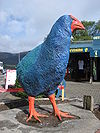 Besar Takahe patung burung