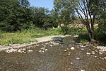 English: River in Tarnawa Niżna. Polski: Rzeka we wsi Tarnawa Niżna.