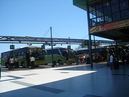 Platforms at Terminal Alameda.