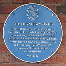 The Olympia Works plaque Jan 2022.jpg