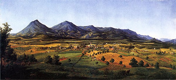 View of Liberty, Bedford County, Virginia (1855), Edward Beyer
