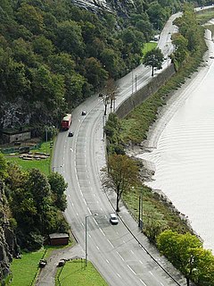 <span class="mw-page-title-main">Portway, Bristol</span> A4 road in Bristol, UK