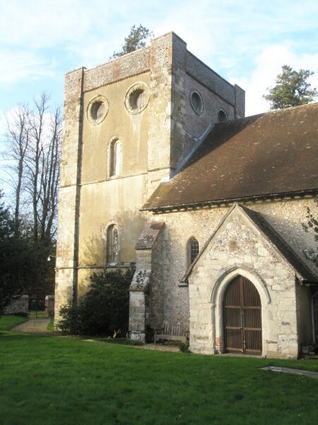 File:The tower at Our Lady, Warnford - geograph.org.uk - 1582249.jpg