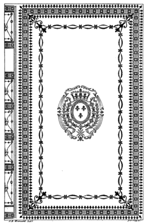 Reliure faite par Derome le Jeune pour Louis XVI, en 1786.