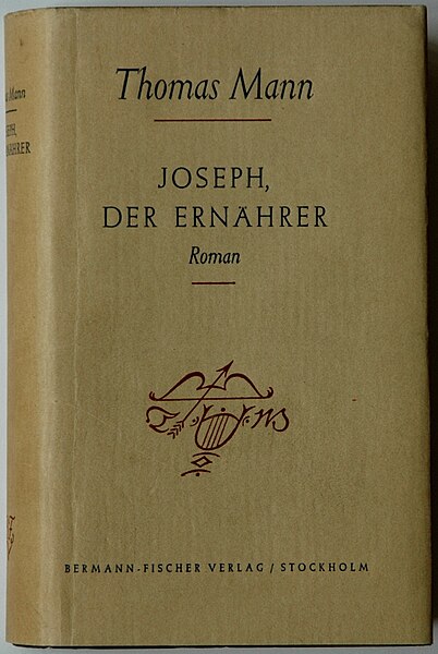 File:Thomas Mann Joseph, der Ernährer 1943.jpg