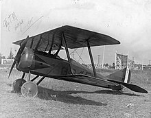 Thomas Morse S-4C with training school number on fuselage sides Thomas Morse S-4c Scout.jpg