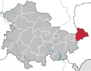 Altenburger Land District in Thuringia, Germany