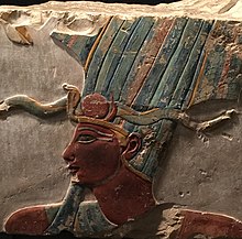 Painted relief depicting Thutmose III, Luxor Museum Thutmose III, Luxor Museum.jpg
