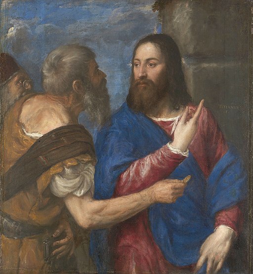 "The Tribute Money" by Titian