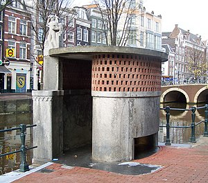 Urinal am Oudezijds Voorburgwal