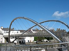 Celtic Gateway yaya köprüsünün üst bölümü - geograph.org.uk - 743313.jpg