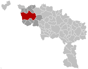 Tournai în Provincia Hainaut