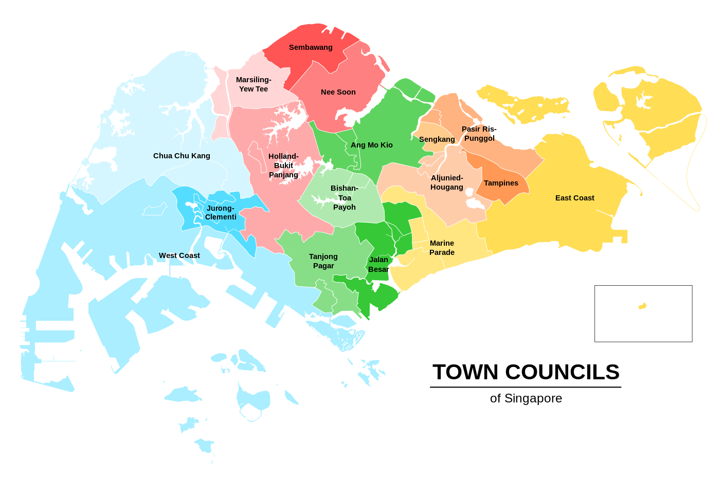 Town Councils map of Singapore 2020.svg