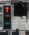 Ampelmännchen in Dublin (Irland), moderne Version [622]