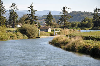 Trask River river in Oregon