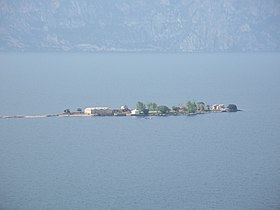 Vista dell'isola.