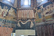 English: Fresco on the east wall of the choir in Trinity Chapel in Lublin