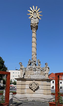 Trnava - Square of Holy Trinity - Marian Column