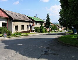 Troubky-Zdislavice, Troubky, main street.jpg