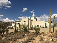 Tucson Arizona Temple, built in 2017 Tucson Arizona Temple 2017.jpg