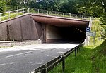 Das Nordportal des Tunnels Freiatzenbach