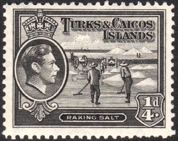 File:Turks and Caicos Islands raking salt stamp 1938.jpg