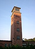 Fire station with watchtower of the former briquette factory