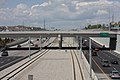 C-Train tracks along Crowchild Trail