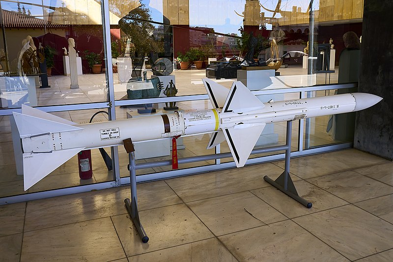 File:U.S Navy guided missile at Athens War Museum on November 22, 2022.jpg