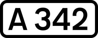 <span class="mw-page-title-main">A342 road</span>