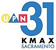 KMAX's first "UPN 31" logo, used from 1998 to 2002 UPN31KMAXOldLogo.JPG