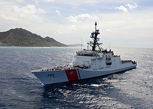 USCGC Kimball (WMSL 756) Diamond Head 190816-G-NO310-396.jpg арқылы өтеді