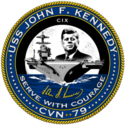 USS Джон Ф. Кеннеди (CVN-79) crest.png