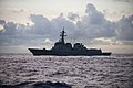 US Navy 100709-N-0260R-029 ROKS Sejong the Great (DDG 991) cruises off the coast of Hawaii during Rim of the Pacific (RIMPAC) 2010 exercises.jpg