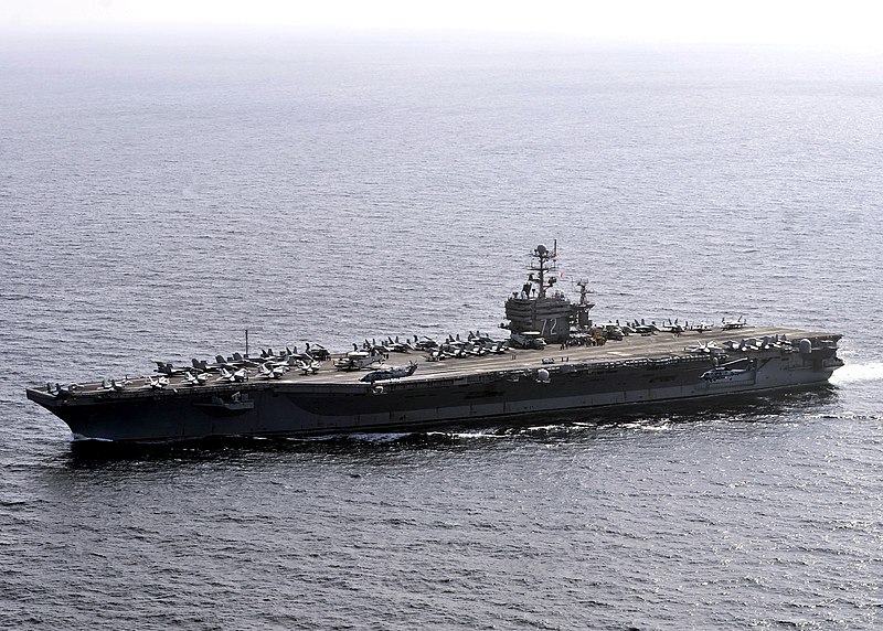 File:US Navy 120105-N-JN612-175 The Nimitz-class aircraft carrier USS Abraham Lincoln (CVN 72) is underway in the U.S. 7th Fleet area of responsibility.jpg