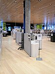 Umeå stadsbiblioteks lokaler på plan 3, 2024