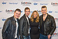 Unser Song für Dänemark, German preliminary rounds for Euro Vision Song Contest, news conference