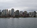 Vancouver from the Seaside Bicycle Route (2012)
