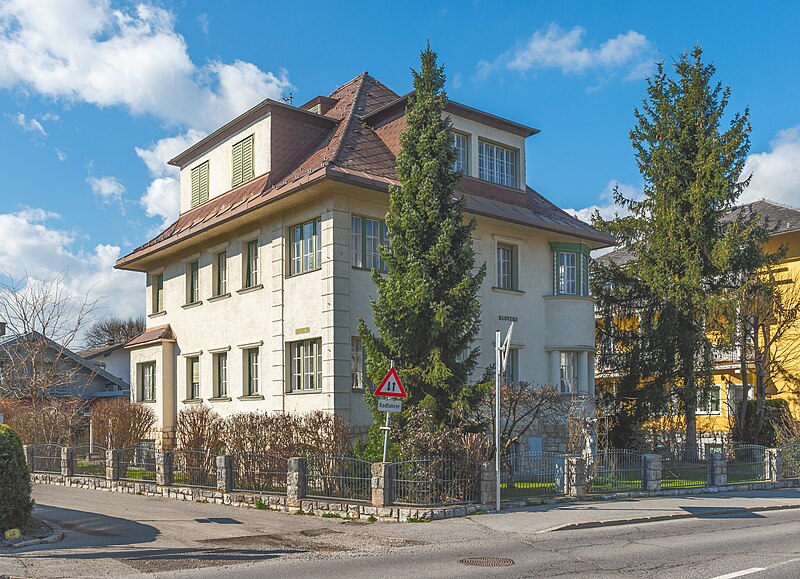 File:Velden Rosentaler Straße 10 Villa Klutzke SO-Ansicht 19032024 0923.jpg