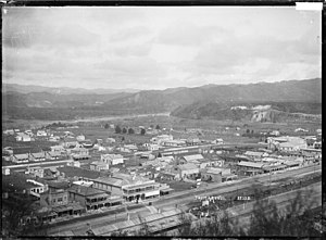 A view of Taumarunui, circa 1910s