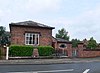 Rathaus und Kriegsdenkmal, Pulford - geograph.org.uk - 1348953.jpg