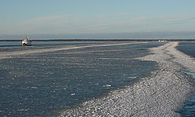 Пролив Суурвяйн зимой 2009 года.
