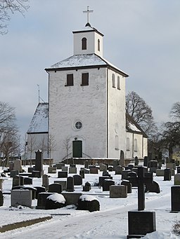 Vittsjö kirke i januar 2012