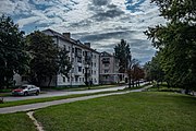 English: Volacha street. Minsk, Belarus Беларуская: Вуліца Волаха. Мінск, Беларусь Русский: Улица Волоха. Минск, Беларусь