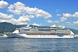 Cruise ship passengers ship used for pleasure voyages