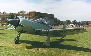 <span class="mw-page-title-main">W.A.R. Hawker Sea Fury</span> American homebuilt warbird replica