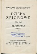 Wacław Sieroszewski Beniowski