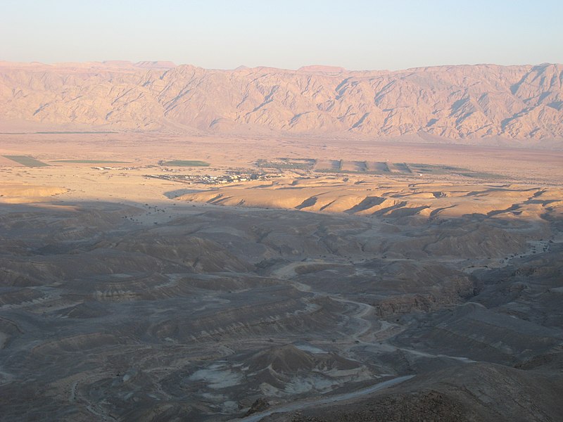 File:Wadi Aravah Sunset Israel Jordan.jpg