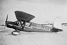 RWD 13 with Walter Major 4 (SP-AOA), first flight on January 15, 1935 Walter Major 4 a RWD 13.jpg